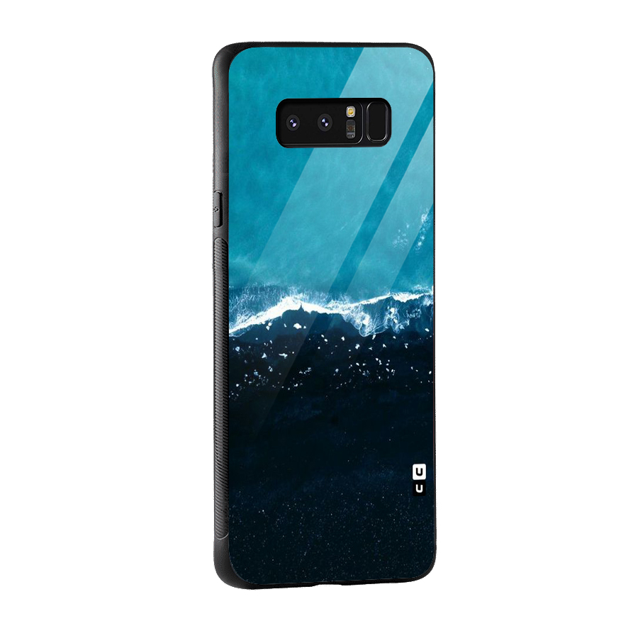 Ocean Blues Glass Back Case for Galaxy Note 8
