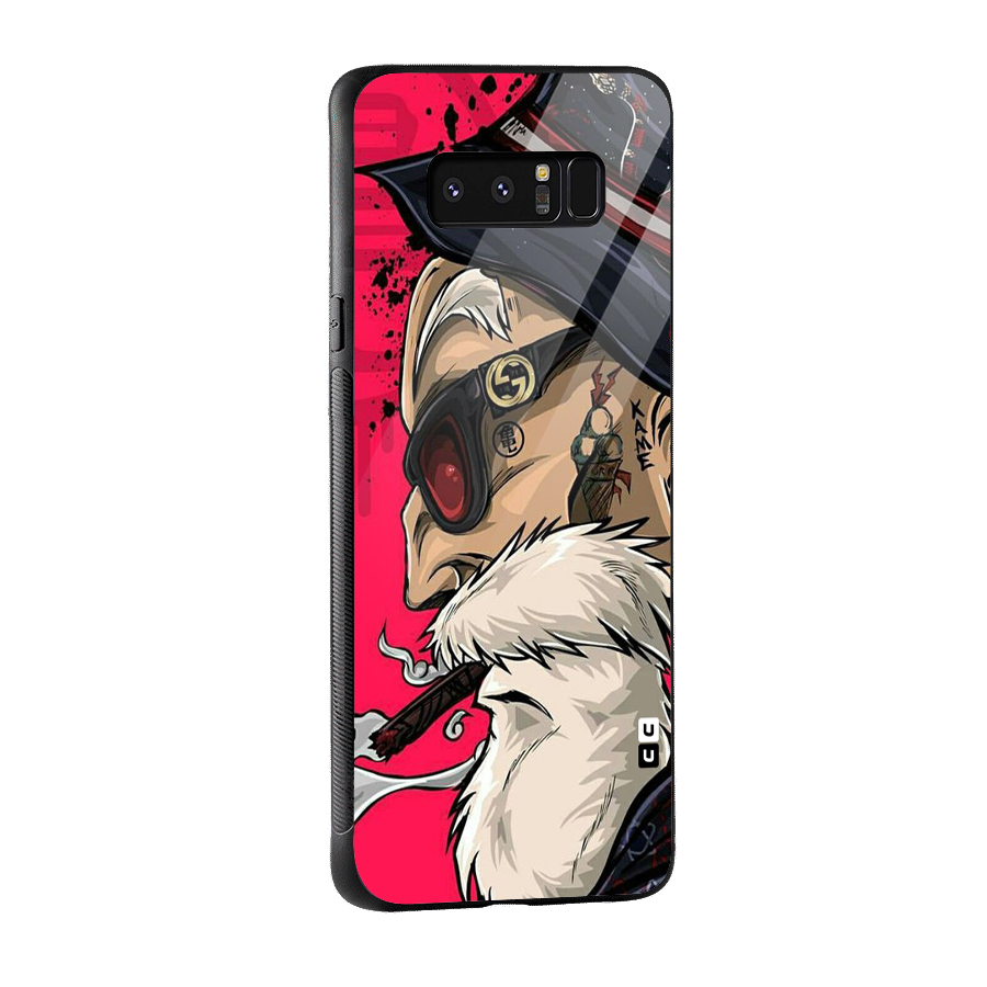 Old Man Swag Glass Back Case for Galaxy Note 8