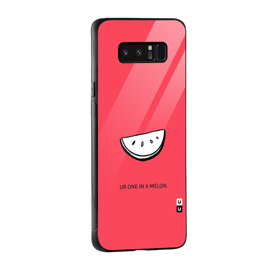 One In Melon Glass Back Case for Galaxy Note 8