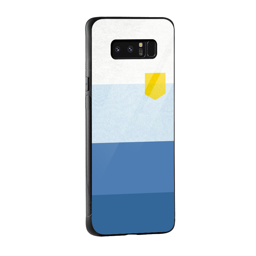 Pocket Stripes. Glass Back Case for Galaxy Note 8