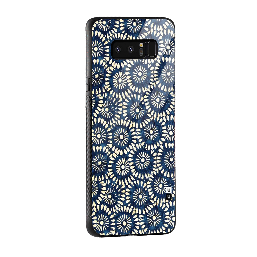Pretty Circles Glass Back Case for Galaxy Note 8