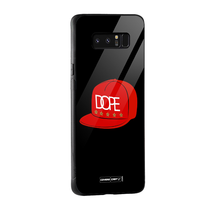 Raftaar Dope Glass Back Case for Galaxy Note 8