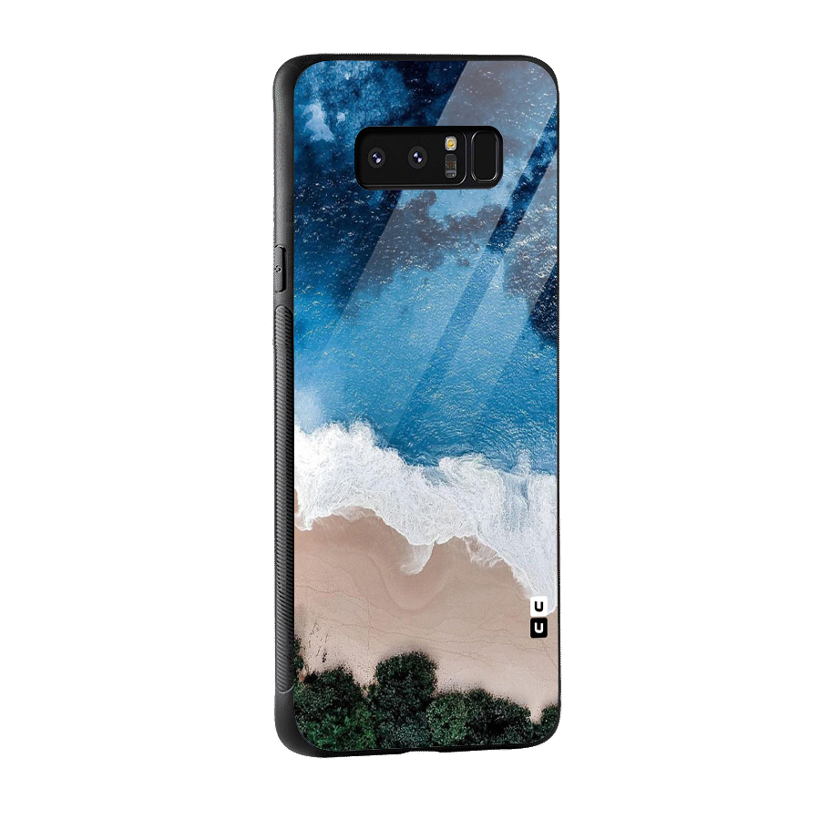 Seaside Glass Back Case for Galaxy Note 8