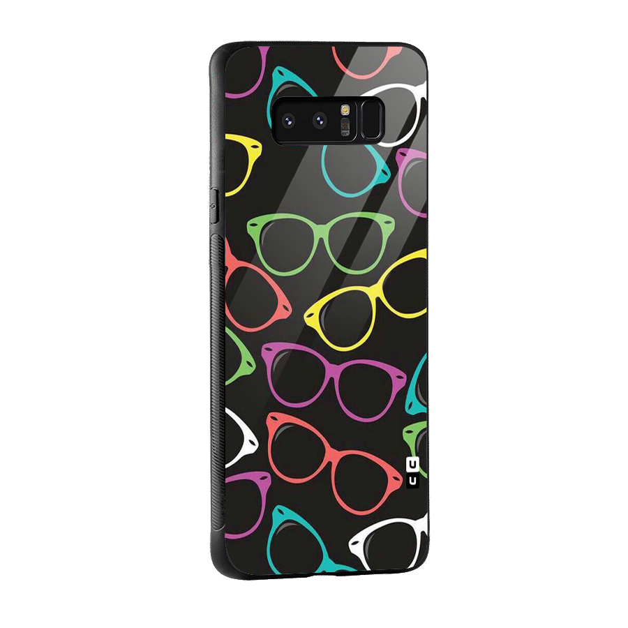 See Colours Glass Back Case for Galaxy Note 8