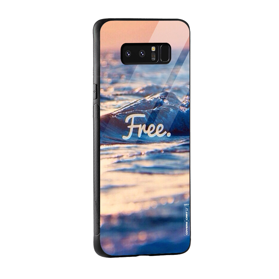 Set Yourself Free Glass Back Case for Galaxy Note 8