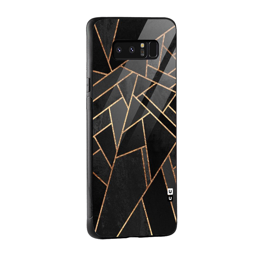Sharp Tile Glass Back Case for Galaxy Note 8