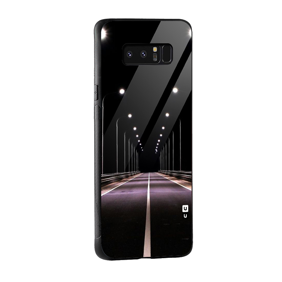 Street Light Glass Back Case for Galaxy Note 8