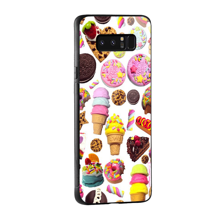 Sugar Rush Glass Back Case for Galaxy Note 8
