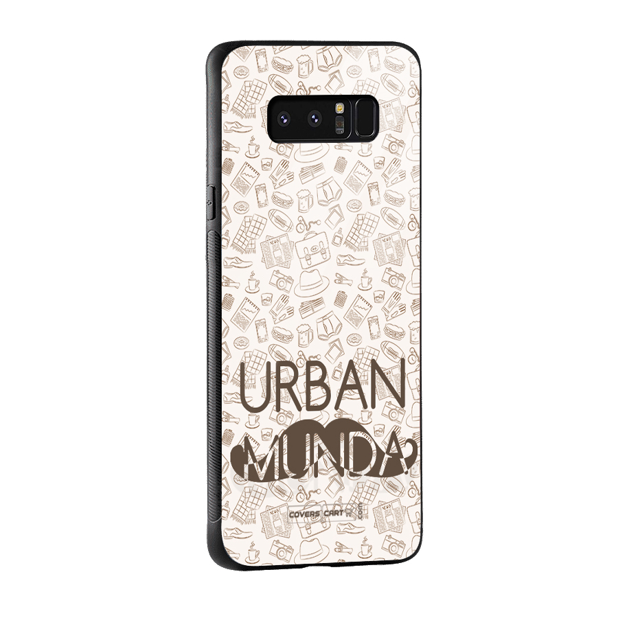 Urban Munda Glass Back Case for Galaxy Note 8