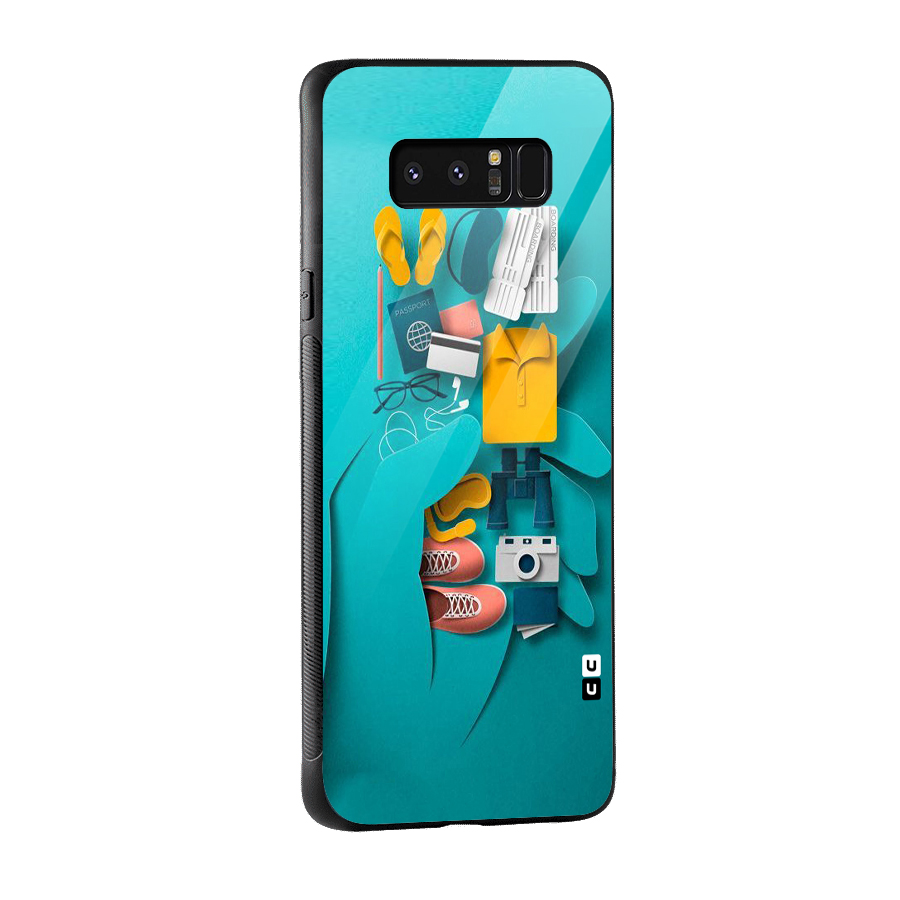 Vacay Vibes Glass Back Case for Galaxy Note 8