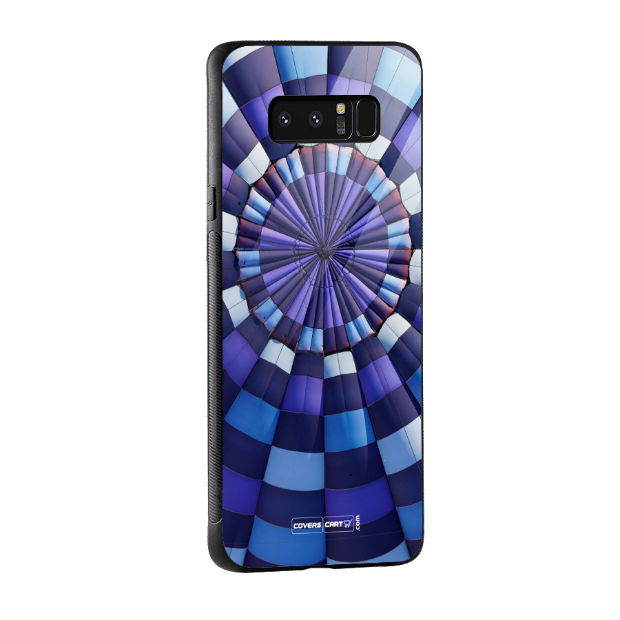 Violet Wonder Glass Back Case for Galaxy Note 8