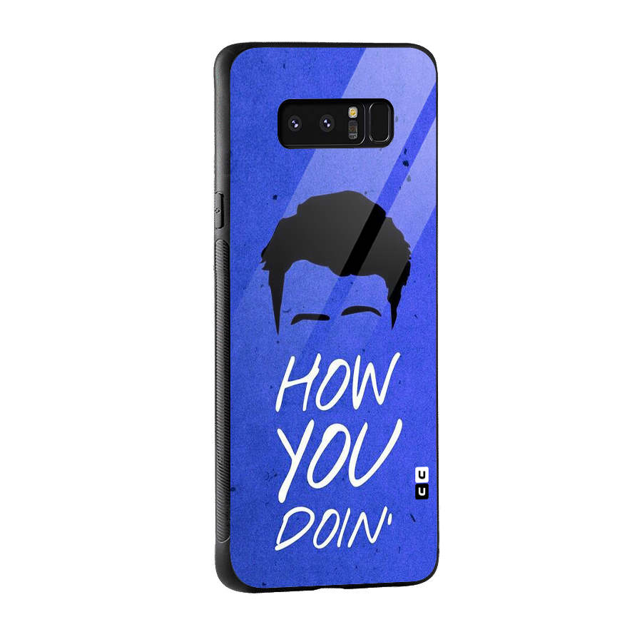 Wassup You Glass Back Case for Galaxy Note 8