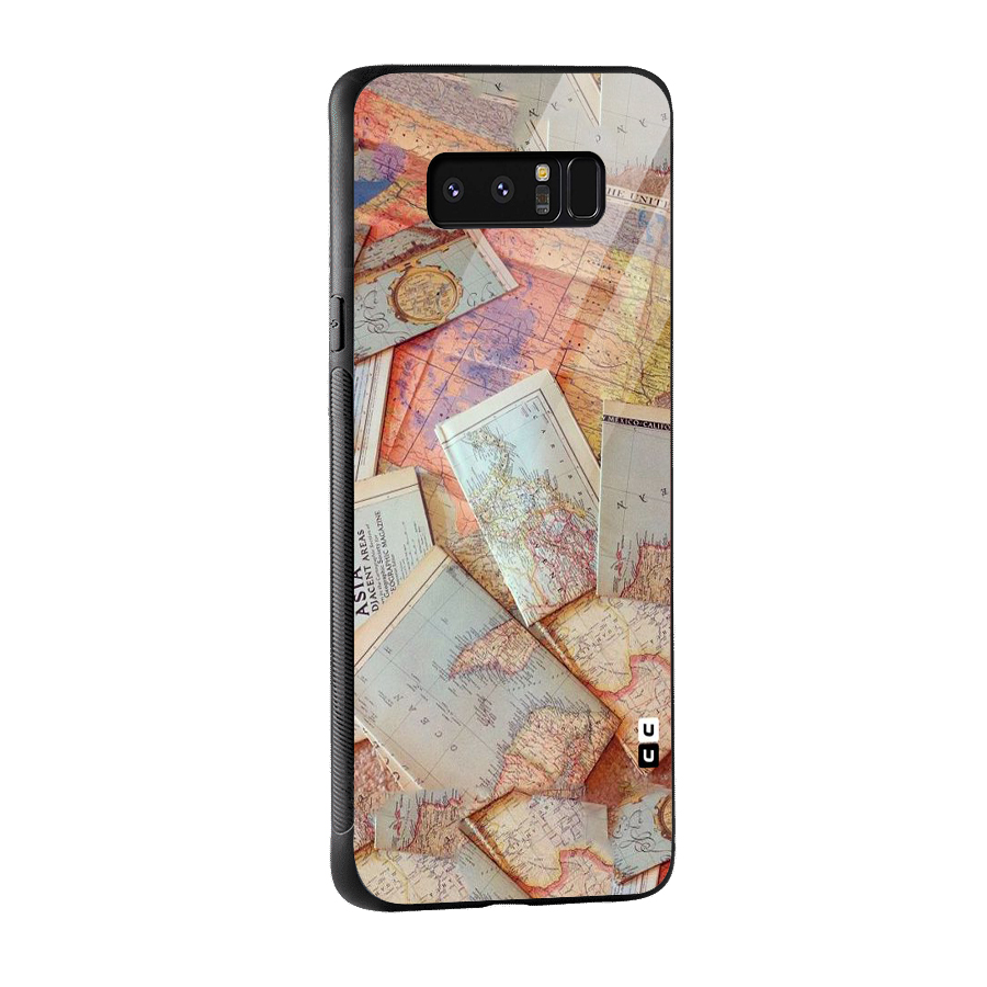 We Wander Glass Back Case for Galaxy Note 8