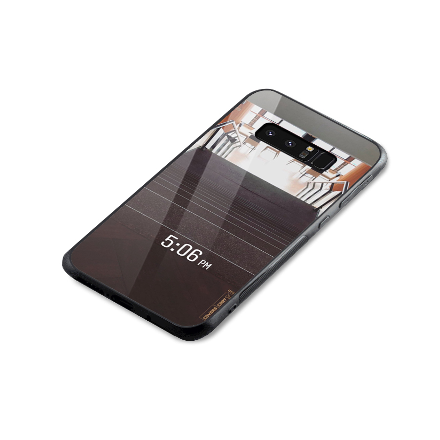 Beautiful Staircase Glass Back Case for Galaxy Note 8