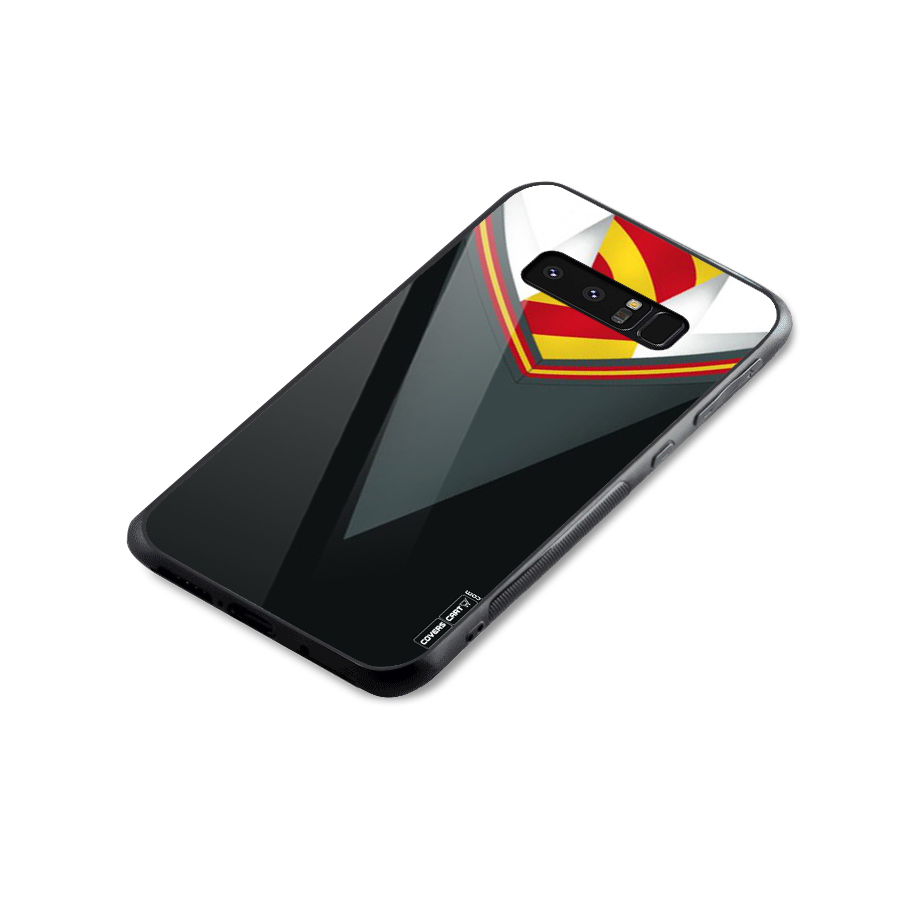 Brave Heart Glass Back Case for Galaxy Note 8