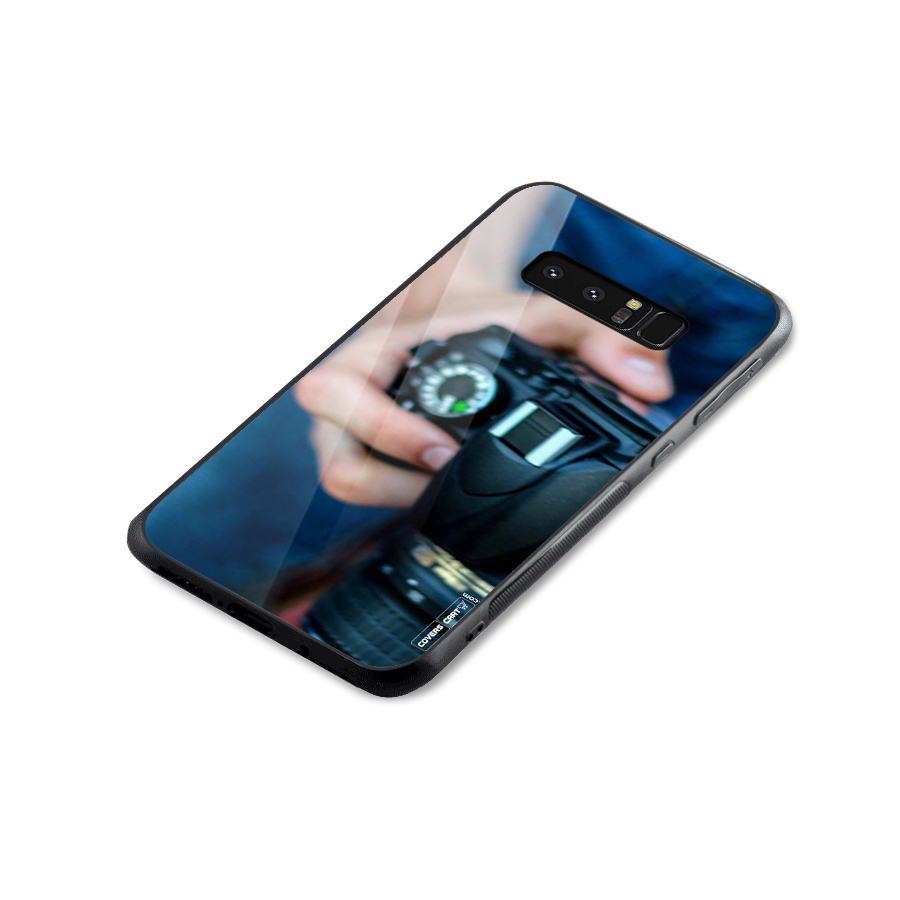 Camera Love Glass Back Case for Galaxy Note 8
