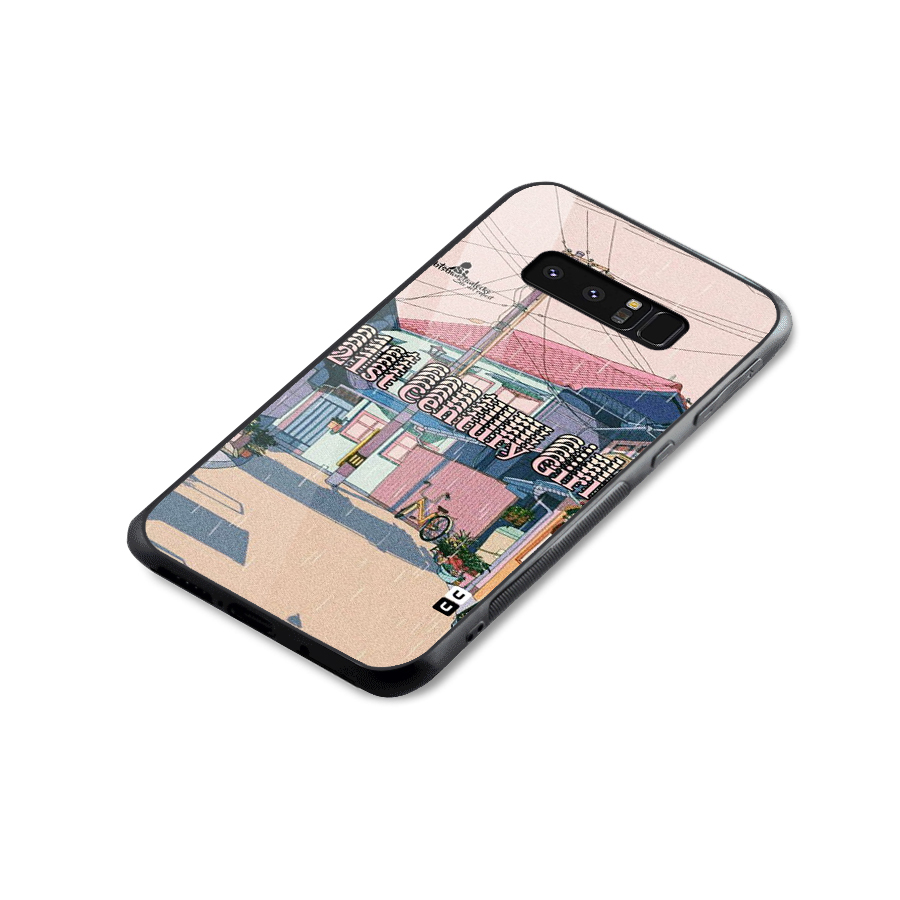 Century Girls Glass Back Case for Galaxy Note 8