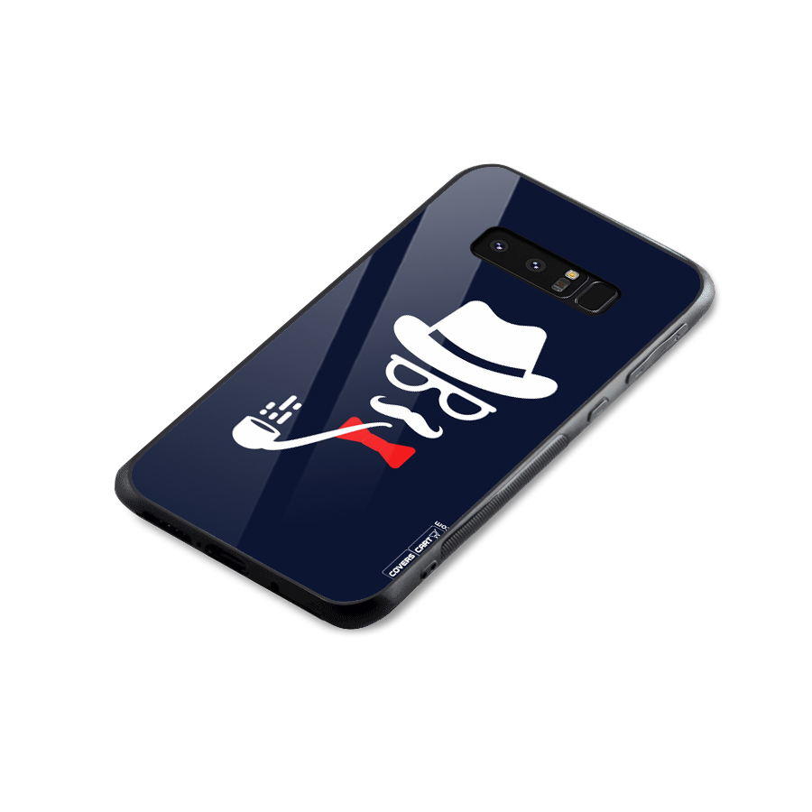 Classy Dad Glass Back Case for Galaxy Note 8