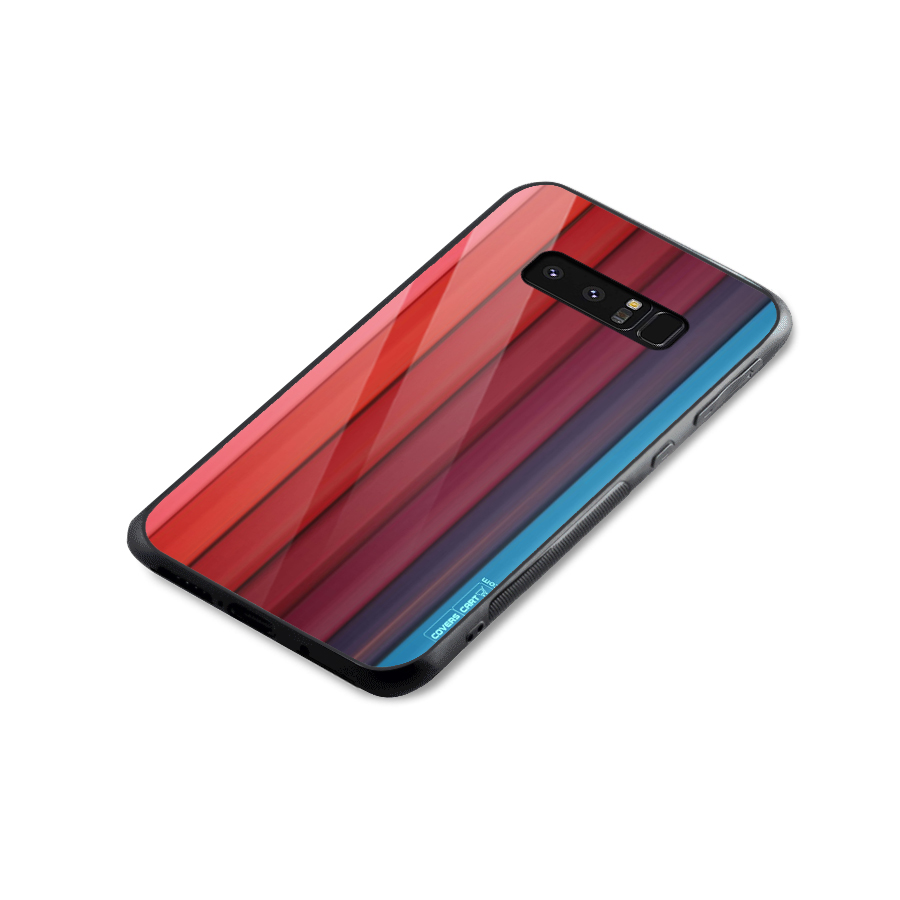 Colour Palette Glass Back Case for Galaxy Note 8