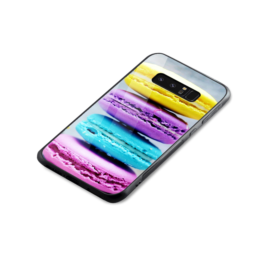 Colourful Whoopie Pies Glass Back Case for Galaxy Note 8