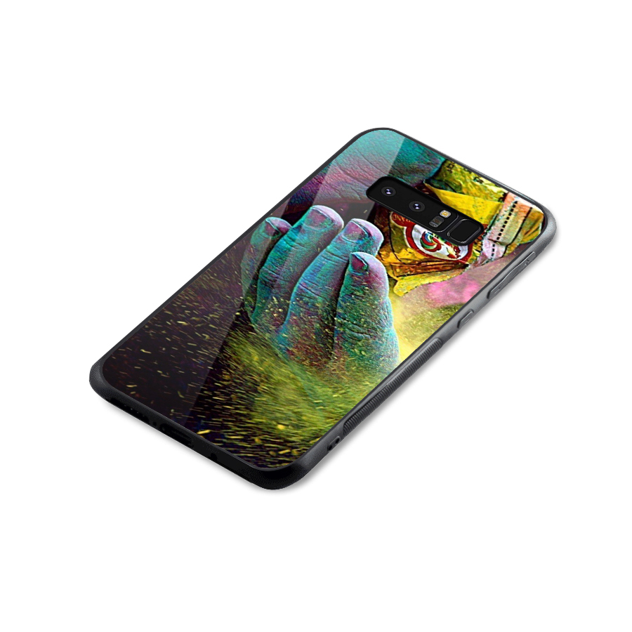 Colours Glass Back Case for Galaxy Note 8