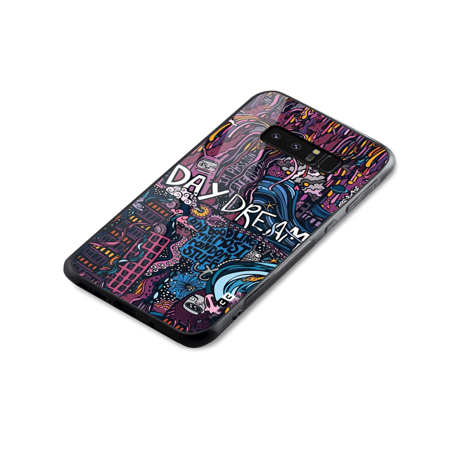 Daydream Design Glass Back Case for Galaxy Note 8