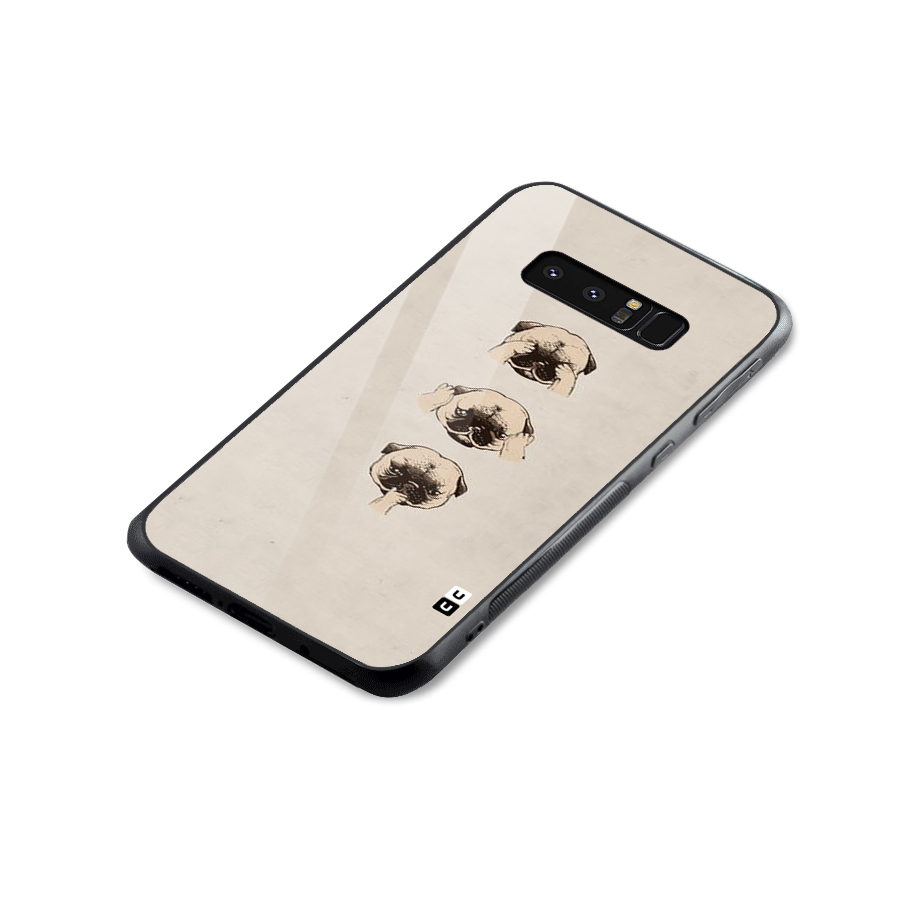 Doggo Moods Glass Back Case for Galaxy Note 8