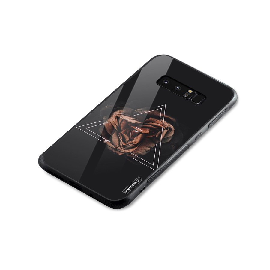 Dusty Rose Glass Back Case for Galaxy Note 8