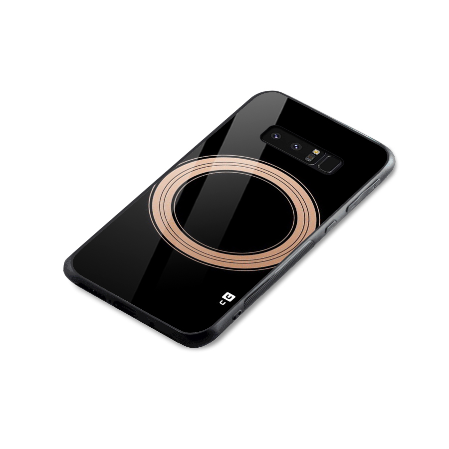 Elite Circle Glass Back Case for Galaxy Note 8