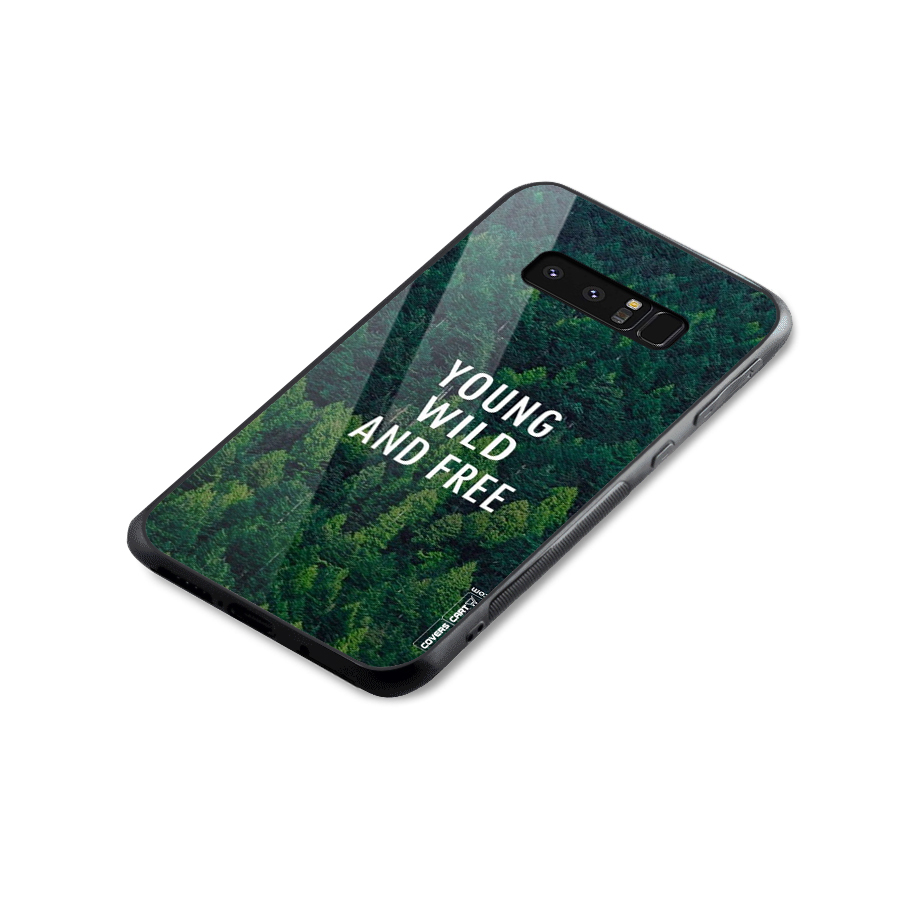 Forest Wanderlust Glass Back Case for Galaxy Note 8
