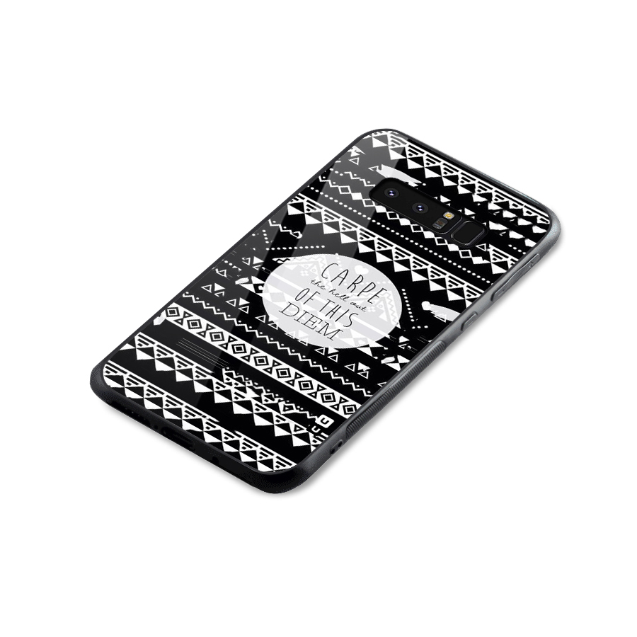 Hell Diem Glass Back Case for Galaxy Note 8