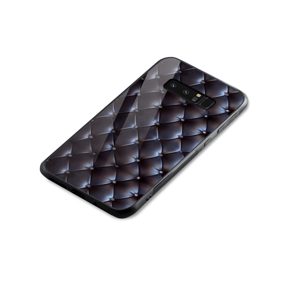 Luxury Pattern Glass Back Case for Galaxy Note 8
