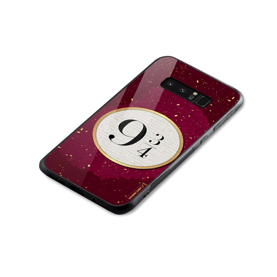 Magic Number Glass Back Case for Galaxy Note 8