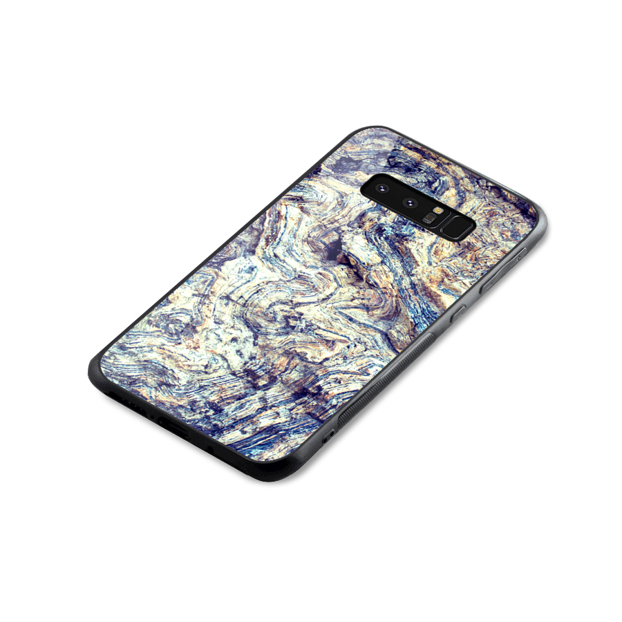 Marble Pattern Glass Back Case for Galaxy Note 8