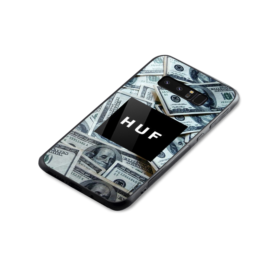 Money Life Glass Back Case for Galaxy Note 8