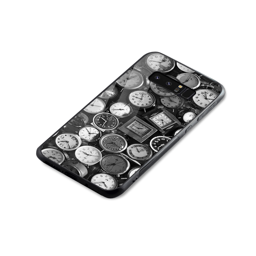 Monochrome Collection Glass Back Case for Galaxy Note 8