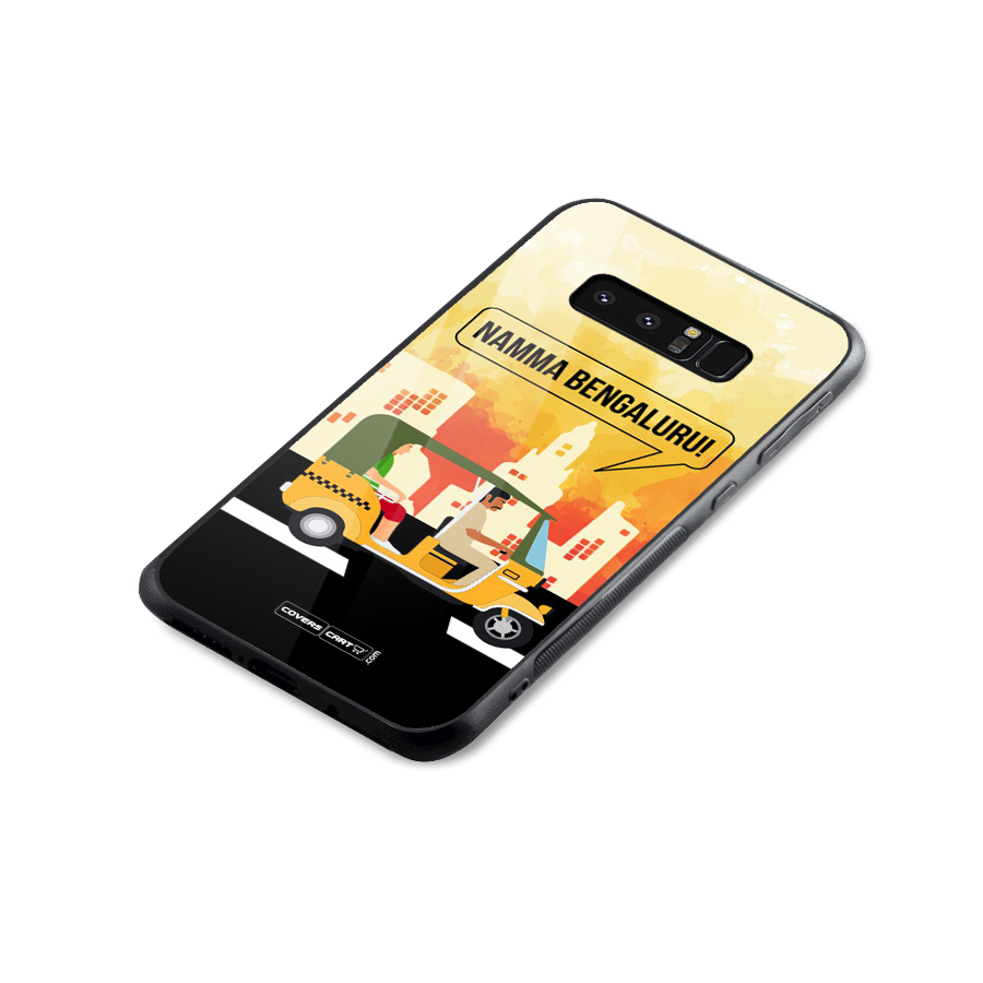 Namma Bengaluru Glass Back Case for Galaxy Note 8