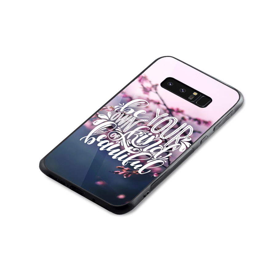 Own Kind of Beautiful Glass Back Case for Galaxy Note 8