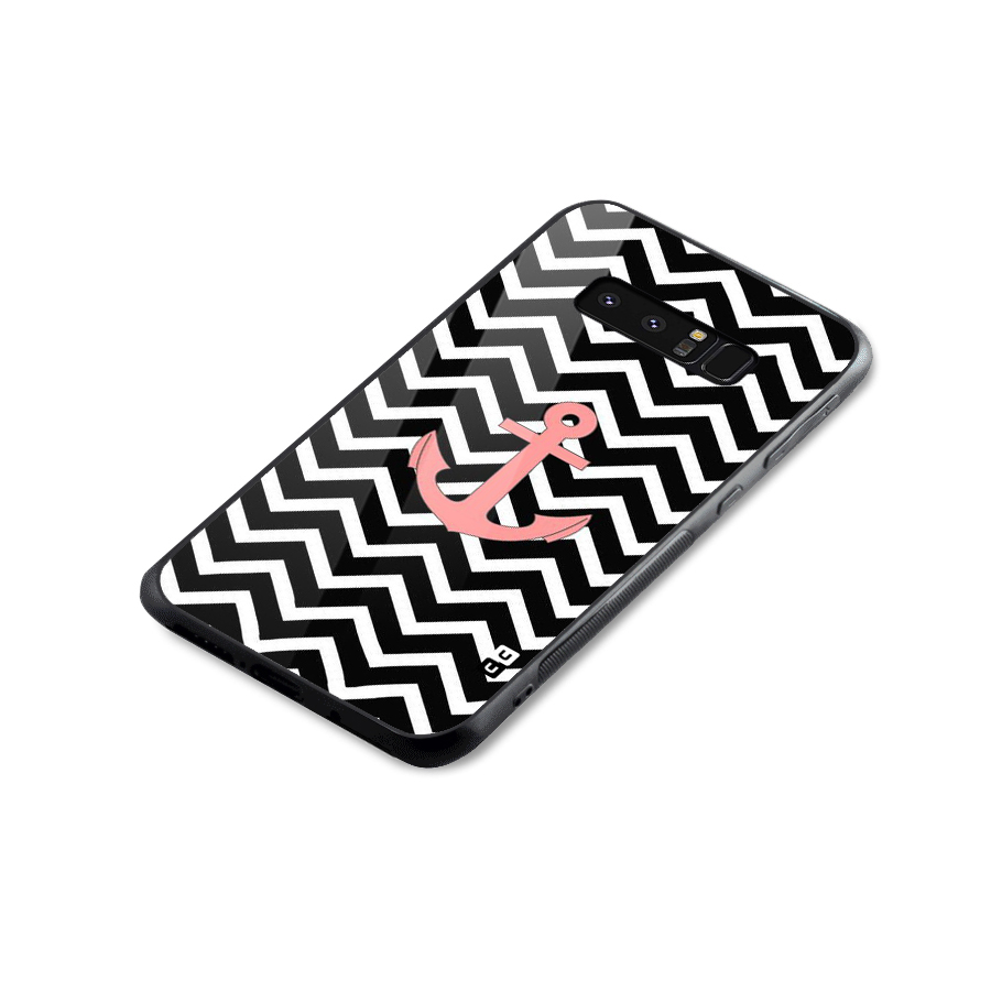 Pink Sailor Glass Back Case for Galaxy Note 8