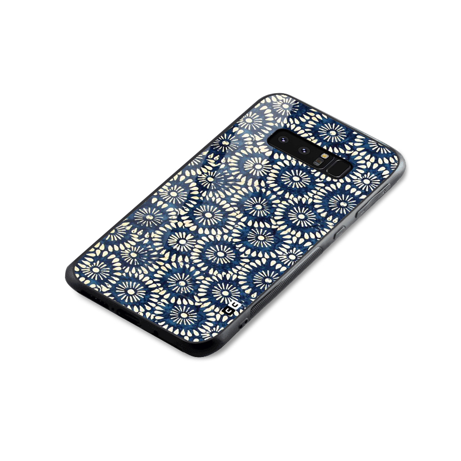 Pretty Circles Glass Back Case for Galaxy Note 8