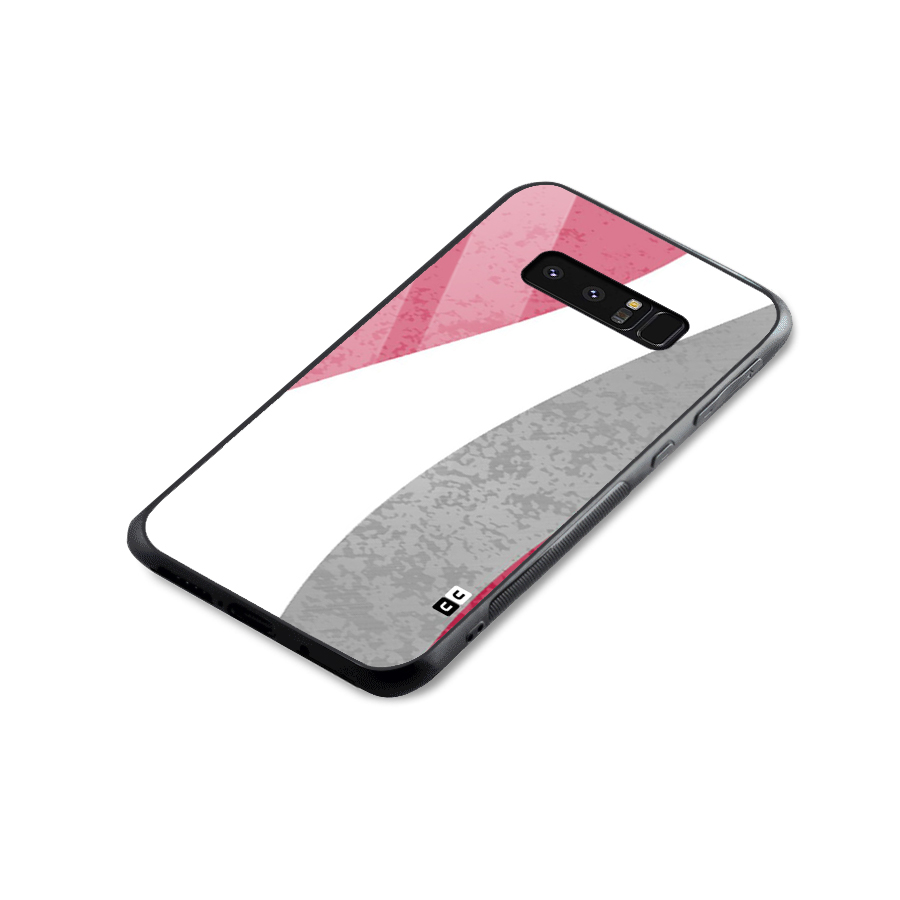 Pretty Flow Design Glass Back Case for Galaxy Note 8