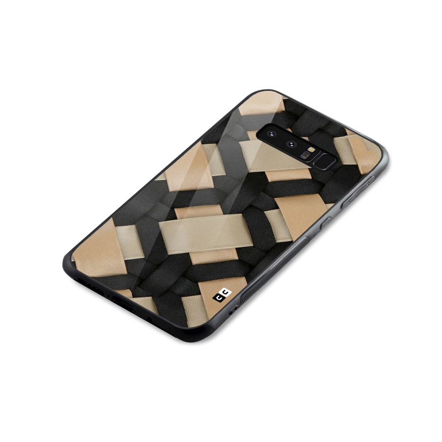 Shade Thread Glass Back Case for Galaxy Note 8