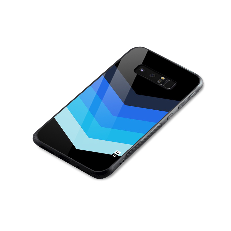 Shades Colors Glass Back Case for Galaxy Note 8