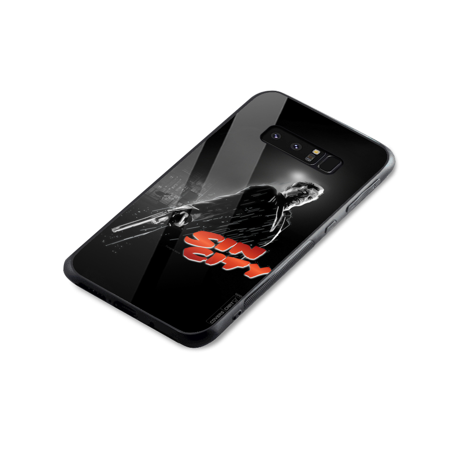 Sin City Glass Back Case for Galaxy Note 8