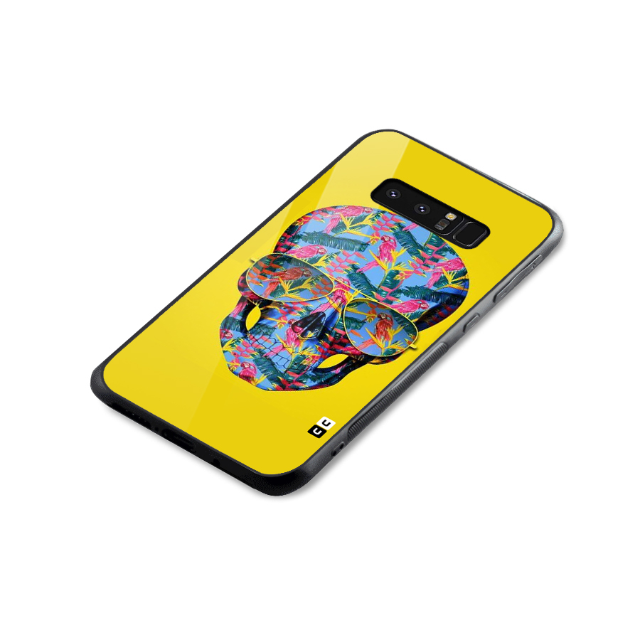 Skull Swag Glass Back Case for Galaxy Note 8