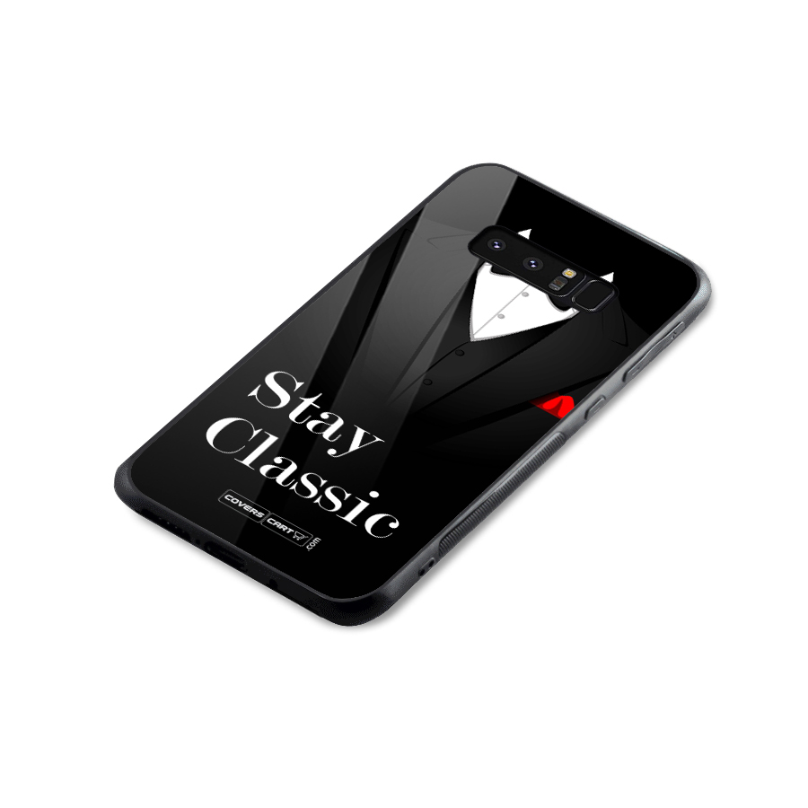 Stay Classic Glass Back Case for Galaxy Note 8