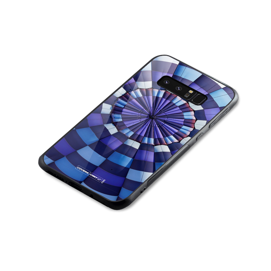 Violet Wonder Glass Back Case for Galaxy Note 8