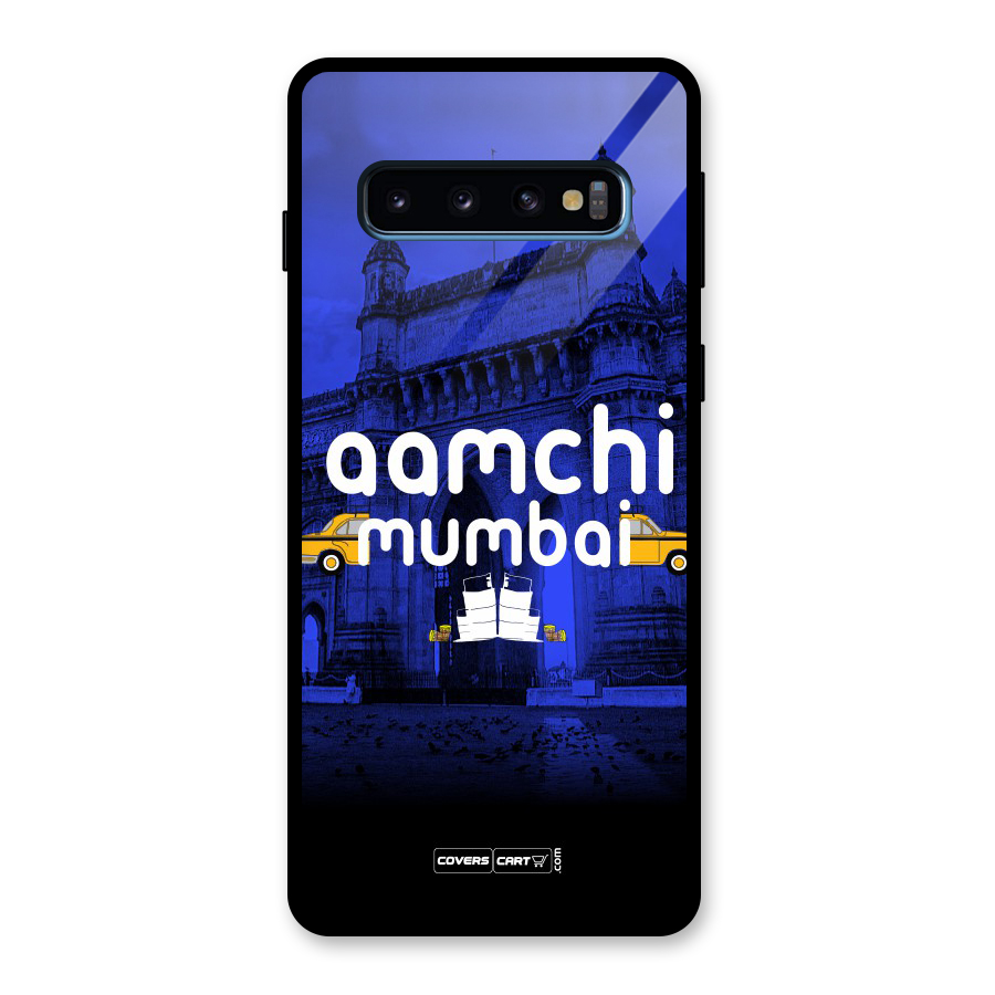 Aamchi Mumbai Glass Back Case for Galaxy S10