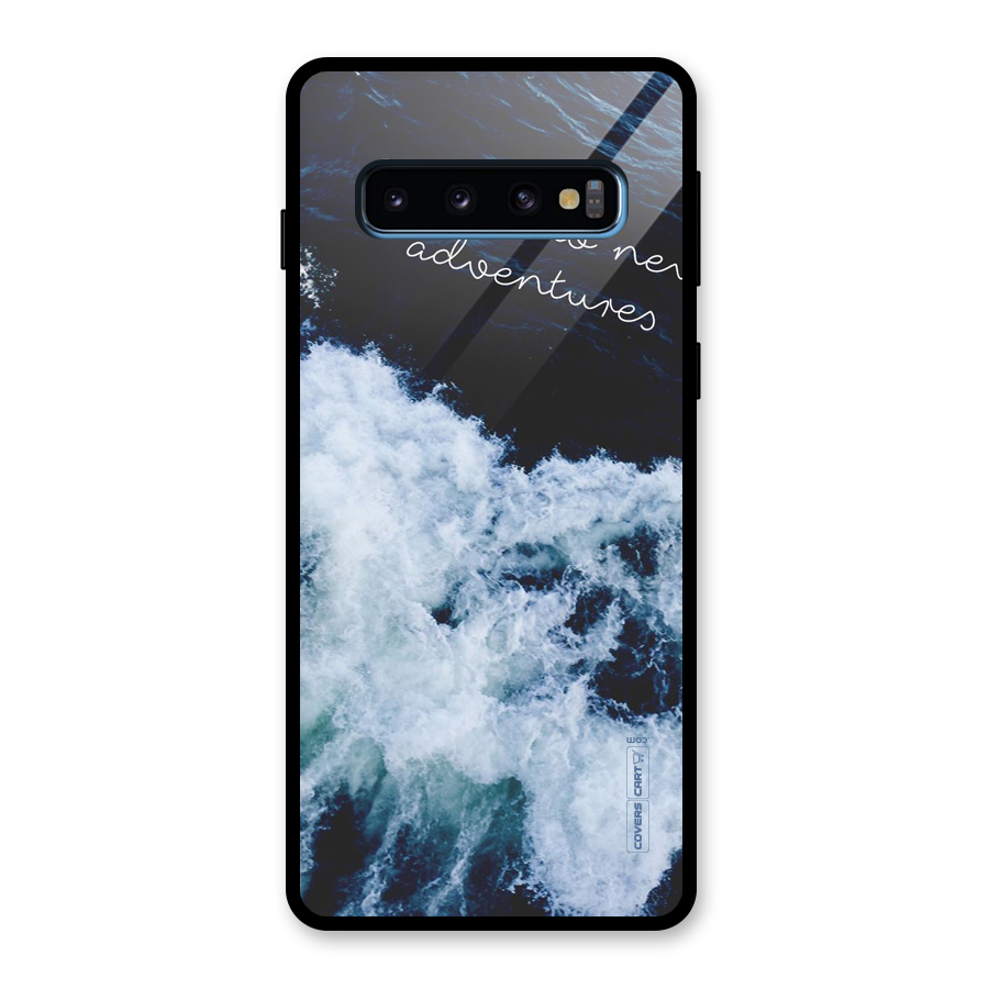 Adventures Glass Back Case for Galaxy S10