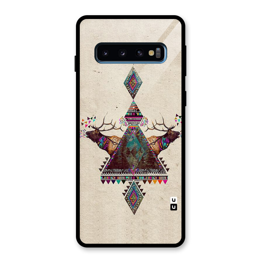 Aesthetic Bull Glass Back Case for Galaxy S10